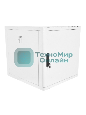 Шкаф телеком. настенный разборный 15U (600х650), съемные стенки, дверь металл (ШРН-М-15.650.1)