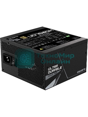 Блок питания Gigabyte ATX 750W GP-UD750GM 80+ gold 24+2x(4+4) pin APFC 120мм fan 8xSATA Cab Manag RTL