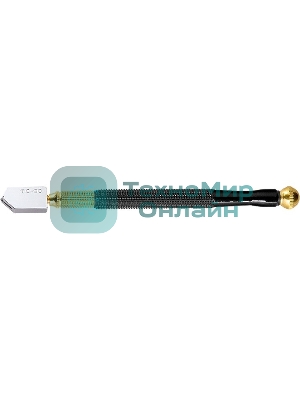 Стеклорез Matrix 1-роликовый с металлической ручкой, масляный