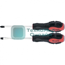 Набор ударных отверток Matrix 2шт. PH2x100, SL6x100 CrV