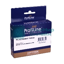 Картридж струйный ProfiLine PL-LC39/985Y для принтеров Brother DCP-J125/DCP-J315W/DCP-J515W/MFC-J220/MFC-J265W/MFC-J410/MFC-J415W с чернилами Yellow