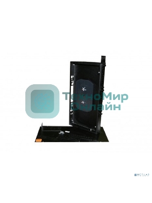 Бокс оптический универсальный Hyperline FO-19R-1U-3xSLT-W140H42-24UN-BK 19