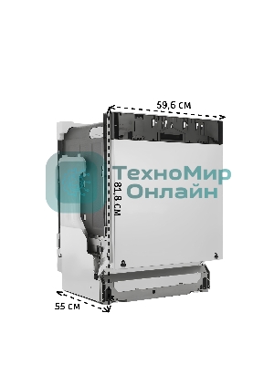 Встраиваемая посудомоечная машина Electrolux EEM48321L, черный, 59.6 см, 14 компл., 44 дБ, класс D