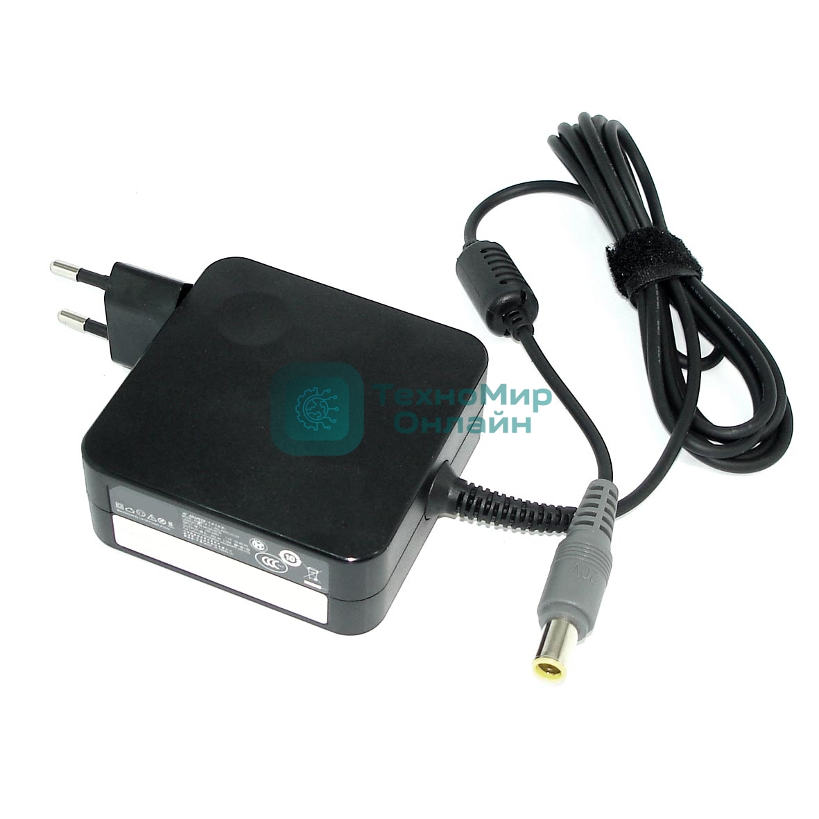 Блок питания (сетевой адаптер) для ноутбуков Lenovo 20V 3.25A 8pin 65W (quadrate case)