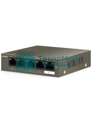 Коммутатор Tenda TEF1105P-4-63W 5PORT 10/100M