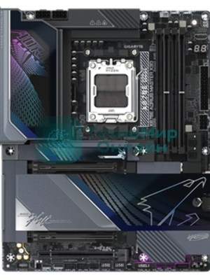 Материнская плата Gigabyte X870E A MASTER X Socket AM5 AMD X870E 4xDDR5 ATX AC`97 8ch(7.1) 1P 10Gigabit + 1P 5Gigabit RAID+HDMI
