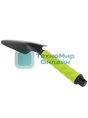 Лопатка садовая широкая Deli DL580811 длина 30 см, защита от ржавчины и коррозии, противоскользящая рукоять
