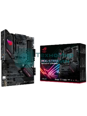Материнская плата ASUS ROG STRIX B550-F GAMING, AM4, AMD B550, 4xDDR4, 6xSATA, 2xM.2, 1xPCI-E 3.0 x16, 1xPCI-E 4.0 x16, 3xPCI-E x1, 1xDP, 1xHDMI, 1x 2.5Gb LAN, 1xUSB 3.2 Gen 2, 4xUSB 3.2 Gen 1, 2xUSB 2.0, 5x3.5 мм, 7.1, ATX