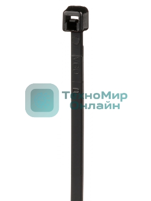 Стяжка пластиковая Panduit PLT2M-M30 203x2.5 мм (упак: 1000 шт) нейлон погодостойкий внешний (-60/+115) черный