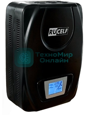 Стабилизатор напряжения Rucelf SDW.II-6000-L 6кВА однофазный черный (SDWII-6000-L)