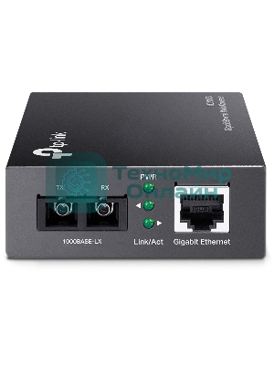 Коммутатор сетевой TP-Link SMB MC210CS Медиаконвертер 1/1000M RJ45 port (Auto MDI/MDIX), Full-duplex, up to 15Km