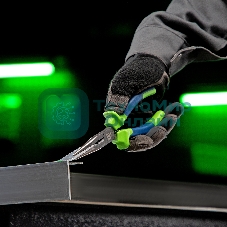 Длинногубцы Сибртех прямые,160 мм, двухкомпонентные рукоятки