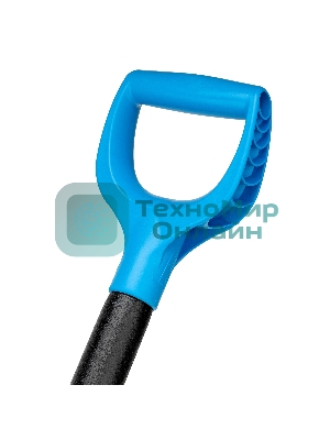 Лопата совковая углубленная Palisad LUXE 230х285х1310 мм, деревянный черенок, с рукояткой