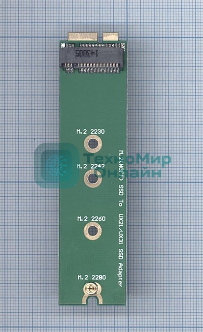 Переходник M.2 (NGFF) SSD на SSD 18 контактный адаптер для Asus UX31 UX21 Zenbook