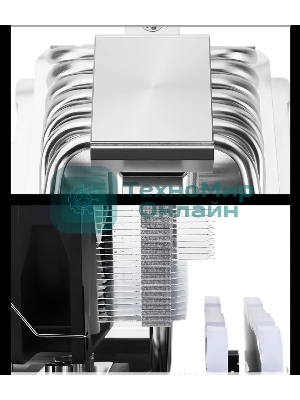 Кулер Thermalright Phantom Spirit 120 SE ARGb Soc-AM5/AM4/1151/1200/1700 черный 4-pin 25.6dB Al+Cu 765gr Ret (PS120-SE-ARGb)