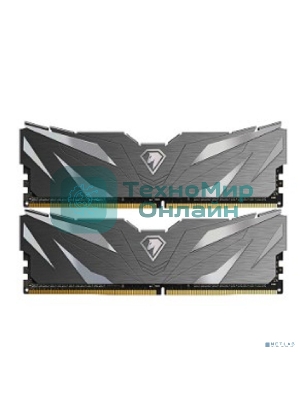 Оперативная память NETAC, DDR4, 16GB (2x8GB), 3200MHz, CL16, DIMM, с радиаторами, черный