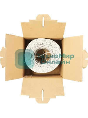 Кабель сетевой Premier 23-115 305 UTP 4 пары cat.5E solid CCA 305м серый