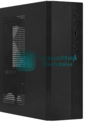 Компьютерный корпус Desktop ExeGate MI-301U-200 (mATX/mini-ITX, 1U-F200S 4см, 1хUSB+1хUSB 3.0, аудио, черный)