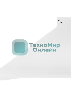 Вытяжка каминная Elikor Сатурн 50П-180-В1Л белый/золотистый, 50 см, 180 м³/ч, 48 дБ