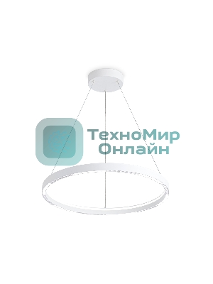 Подвесной светодиодный светильник Ambrella light FL5851 WH белый 35W 3000K/4200K/6400K D600*600 (без ПДУ)