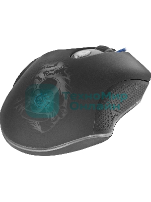 Мышь проводная Defender Sky Dragon GM-090L черный, 3200 dpi, USB, кнопки - 6