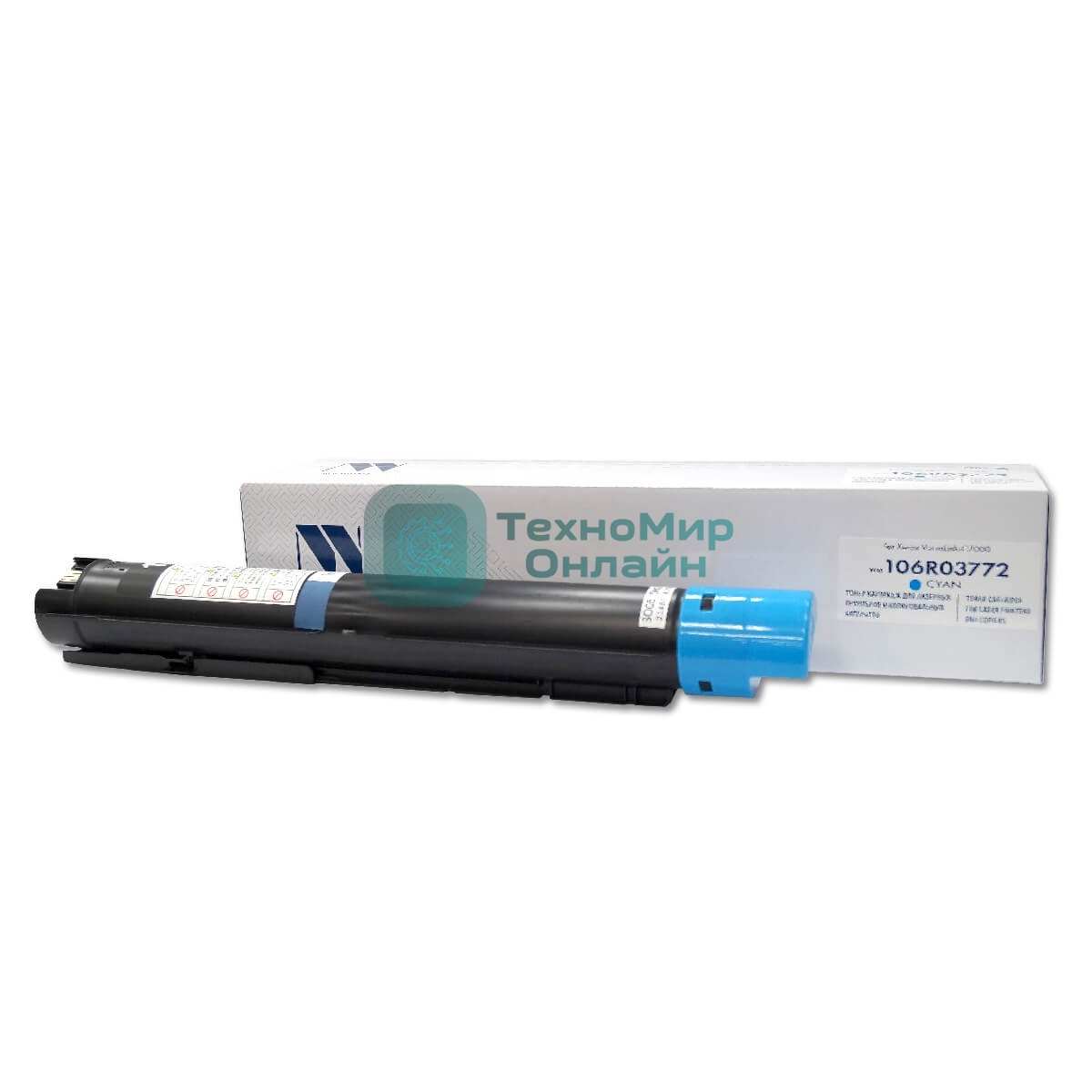 Картридж лазерный NVPrint совместимый NV-106R03772 Голубой для Xerox VersaLink-C7000 (3300k)