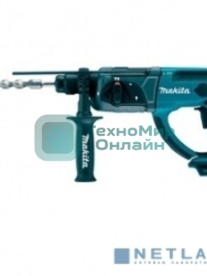 Перфоратор Makita DHR202Z аккумуляторный SDS+ DHR202Z 18В,Li-ion,3реж,1.9Дж,0-4000у\м,3.5кг,чем,подсв,б\акк и з\у,совмест с 4А·ч Li-ion