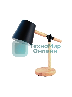 Светильник настольный СТАРТ CT83, E27, до 40Вт, 1,5м, черный