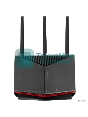 Маршрутизатор ASUS RT-BE86U, черный/красный, 90IG08W0-MO9A0V