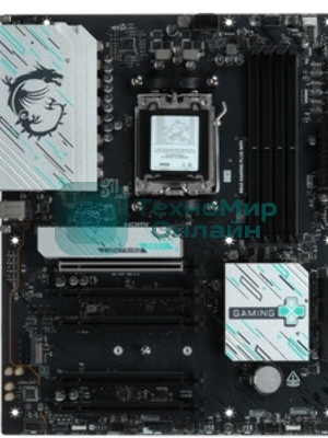Материнская плата MSI B840 GAMING PLUS, Socket AM5, AMD B840, 4xDDR5, 4xSATA, 2xM.2, 1xPCI-E 4.0 x16, 1xPCI-E 3.0 x4, 3xPCI-E 3.0 x1, 1xHDMI, 1x 2.5Gb LAN, 4xUSB-A 2.0, 2xUSB-A 5Gbps, 1xUSB-C 5Gbps, 1xUSB-A 10Gbps, 1xUSB-C 10Gbps, 3x3.5 мм, 7.1, ATX