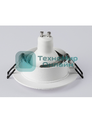 Встраиваемый поворотный точечный светильник Ambrella light TN102741 WH белый IP20 GU5.3 D95*25