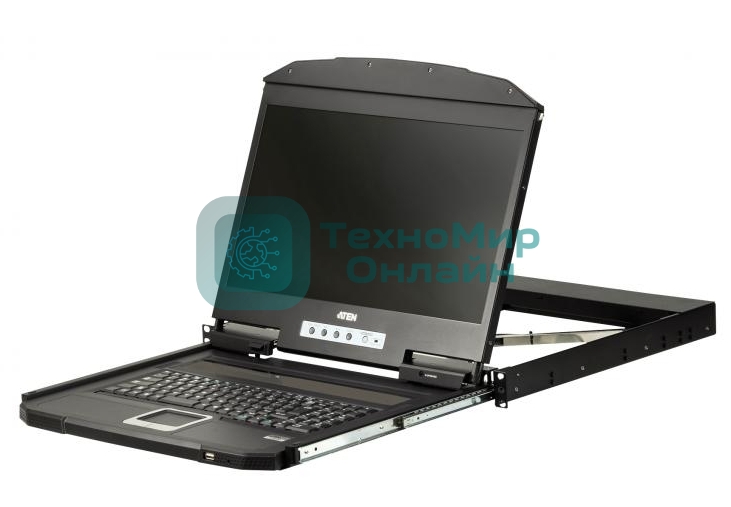 Консоль управления, для KVM-переключателей, электрон., 19