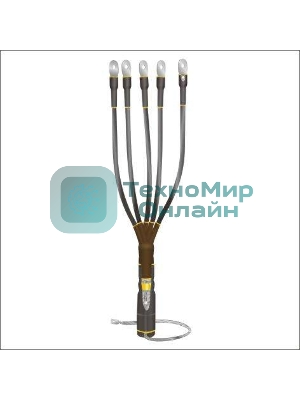 Муфта кабельная концевая внутр. установки 1кВ ПКВТпб 5х(35-50мм) без наконеч. Нева-Транс Комплект 22020018