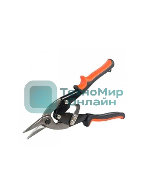 Ножницы по металлу 250 мм., правый рез, двухкомпонентные рукоятки