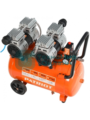 Компрессор поршневой Patriot WO 50-300 безмасляный 300л/мин 50л 2000Вт оранжевый