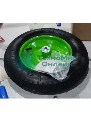 (Поврежденный товар, небольшие царапины на корыте) Тачка Сибртех садово-строительная, грузоподъемность 170 кг, объем 110 л