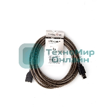 Кабель удлинительный USB2.0 AM/AF прозрачная изоляция 3m  Telecom <VUS6956T-3M>