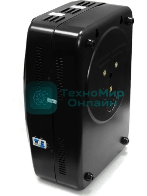 Стабилизатор напряжения Rucelf SDW.II-6000-L 6кВА однофазный черный (SDWII-6000-L)