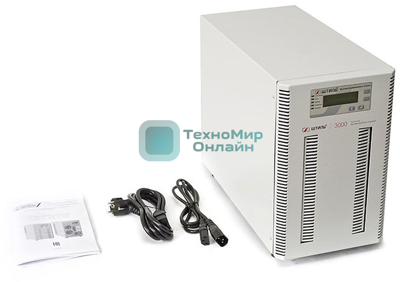 Источник бесперебойного питания Штиль ST1103SL 3кВА, On-line, напольное исполнение, со встроенными АБ