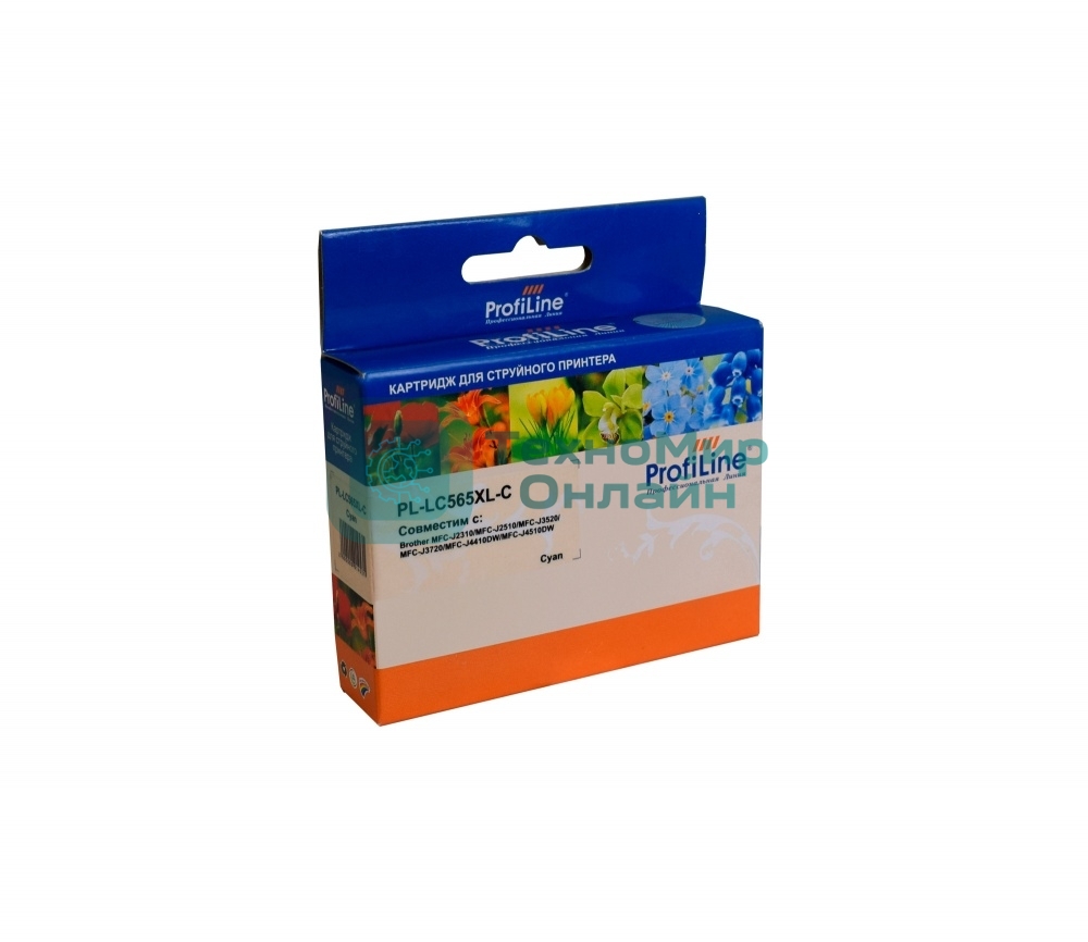 Картридж струйный совместимый ProfiLine PL-LC565XL-C для Brother MFC-J2310/MFC-J2510/MFC-J3520/MFC-J3720/MFC-J4410/MFC-J4510 Cyan водн PL