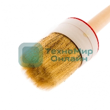 Кисть круглая MTX 82090 №20 (65 мм), натуральная щетина, деревянная рукоятка