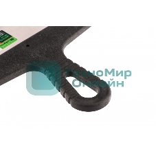 Шпатель из нержавеющей стали Сибртех 250 мм, зуб 6х6 мм, пластмассовая рукоятка