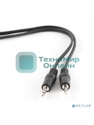 Кабель аудио Cablexpert CCA-404-3M, Jack3.5 - Jack3.5, 3м