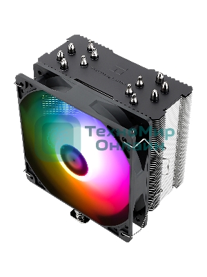 Кулер для процессора Thermalright Burst Assasin 120 ARGb (4-pin PWM, 154мм, Ni/CU, 6x6мм, ARGb, 1x120мм, 66.17CFM, 25.6dBA, 1550RPM, S: 1700, 1200, 115X, AM5, AM4)