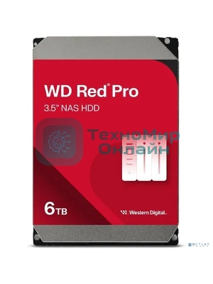 Жесткий диск WD Red Pro 6Tb 3.5