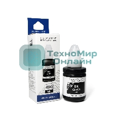 Чернила NVPrint GI-490BK (NV-0663C001) для Canon Pixma G1400/G2400 (135 мл) черный (в коробке) совместимые
