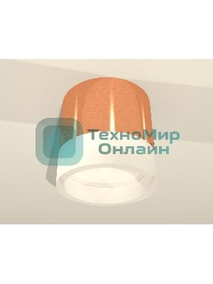 Светильник Ambrella Light XS8122010 PPG/FR золото розовое полированное/белый матовый GX53 (C8122, N8401)