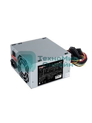 Блок питания ExeGate AB550 (EX282066RUS-PC), 550Вт, 80мм, серебряный