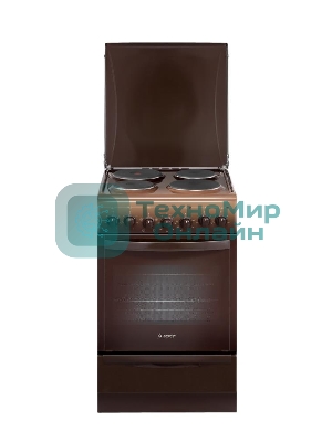 Плита электрическая Gefest 5140-02 0038 коричневый, конфорок 4 электрических, духовка 55 л, 50 см x 85 см x 58.5 см