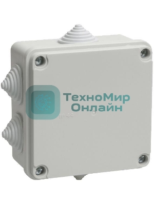 Коробка распаячная ОП 100х100х50 IP55 KM41234 IEK UKO11-100-100-050-K41-55